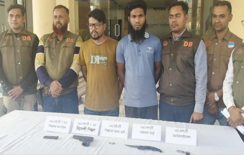 চাঁদাবাজির দ্বন্দ্বে মনিরামপুরে রানা প্রতাপ হত্যা: শুটার হৃদয়সহ গ্রেপ্তার ৪